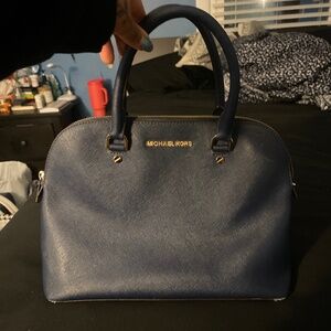 Michael Kors Navy Blue Purse